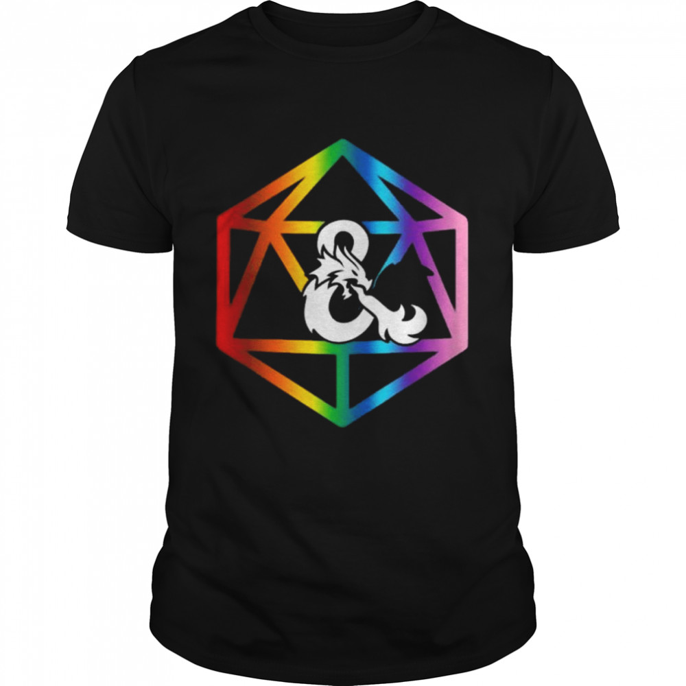 Dungeons and dragons pride shirt