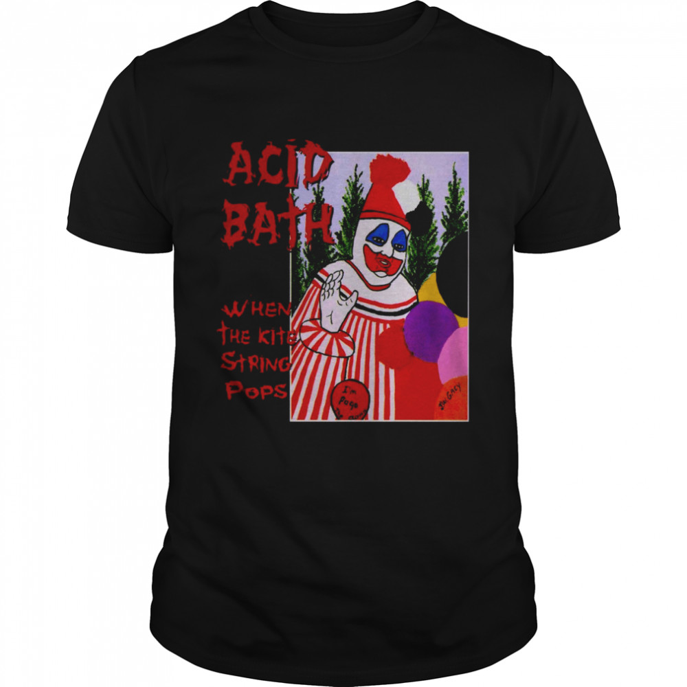 Retro Song Design Acid Bath Sludge Metal shirt