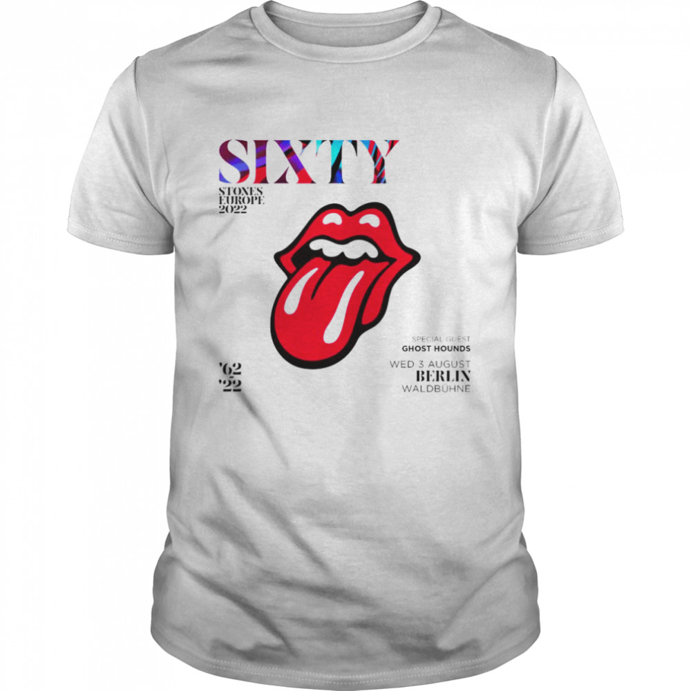 Rolling Stone European SIXTY tour Final show shirt