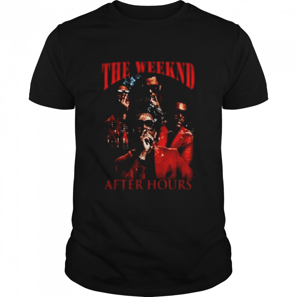 The Weekend After Hours Tour 2022 shirt