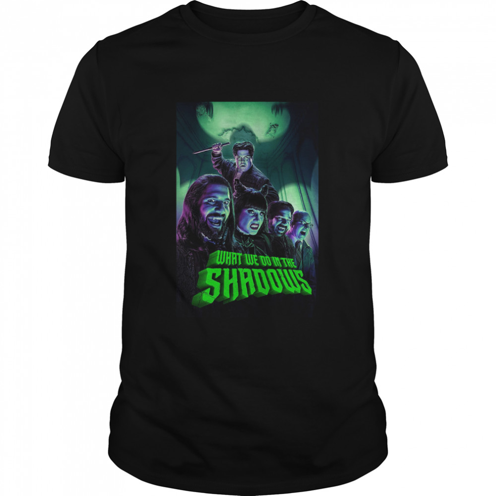 What We Do In The Shadows Horror Poster Halloween shirt