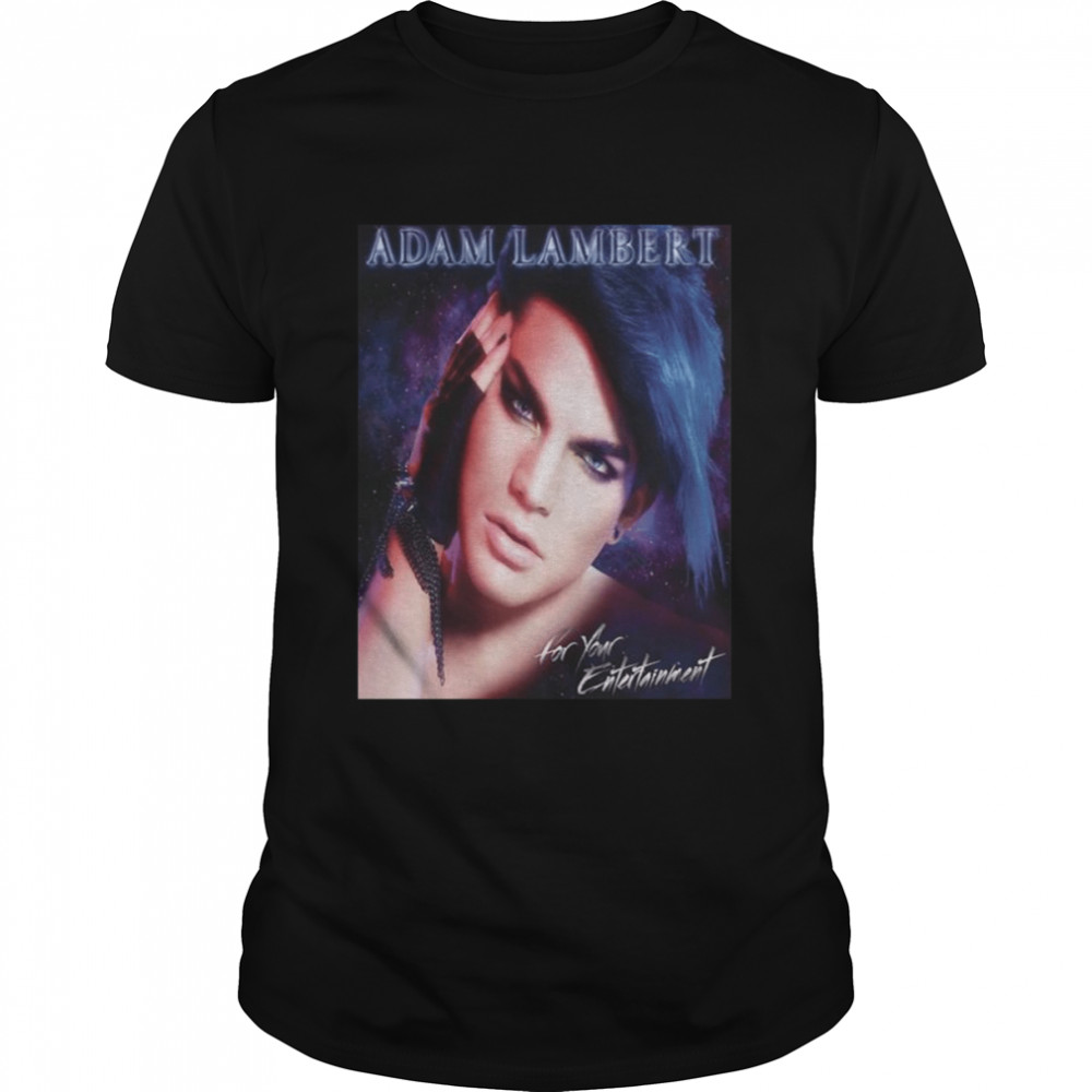 Aesthetic Portrait Of Adam Lambert shirt Classic Men's T-shirt