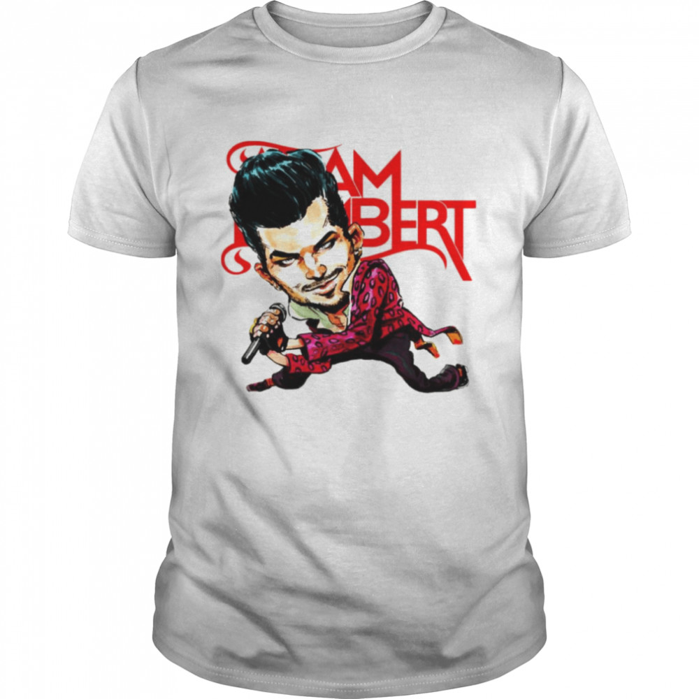 Aheupote Chibi Art Adam Lambert shirt