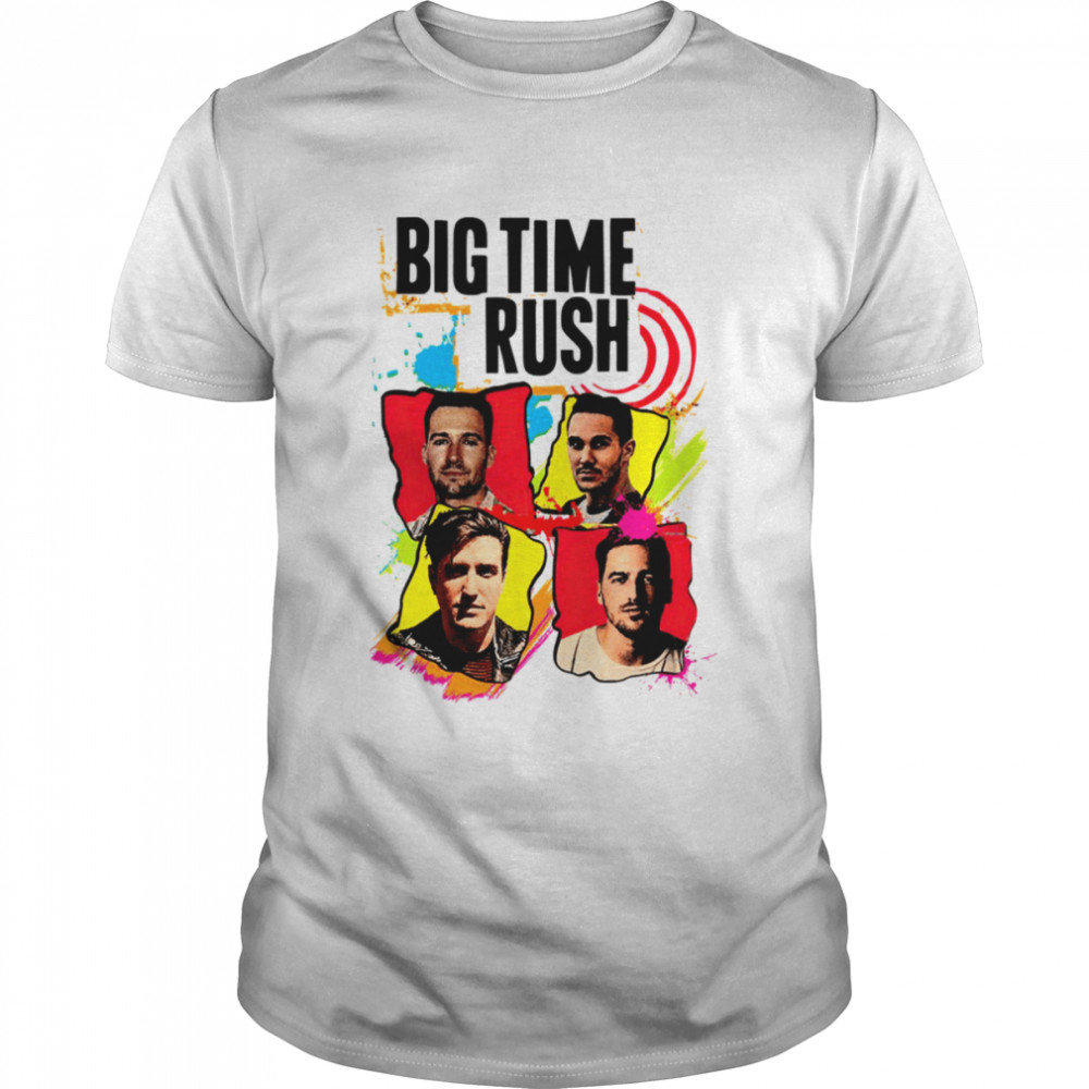 Btr Forever 2022 Vintage Big Time Rush Portrait shirt