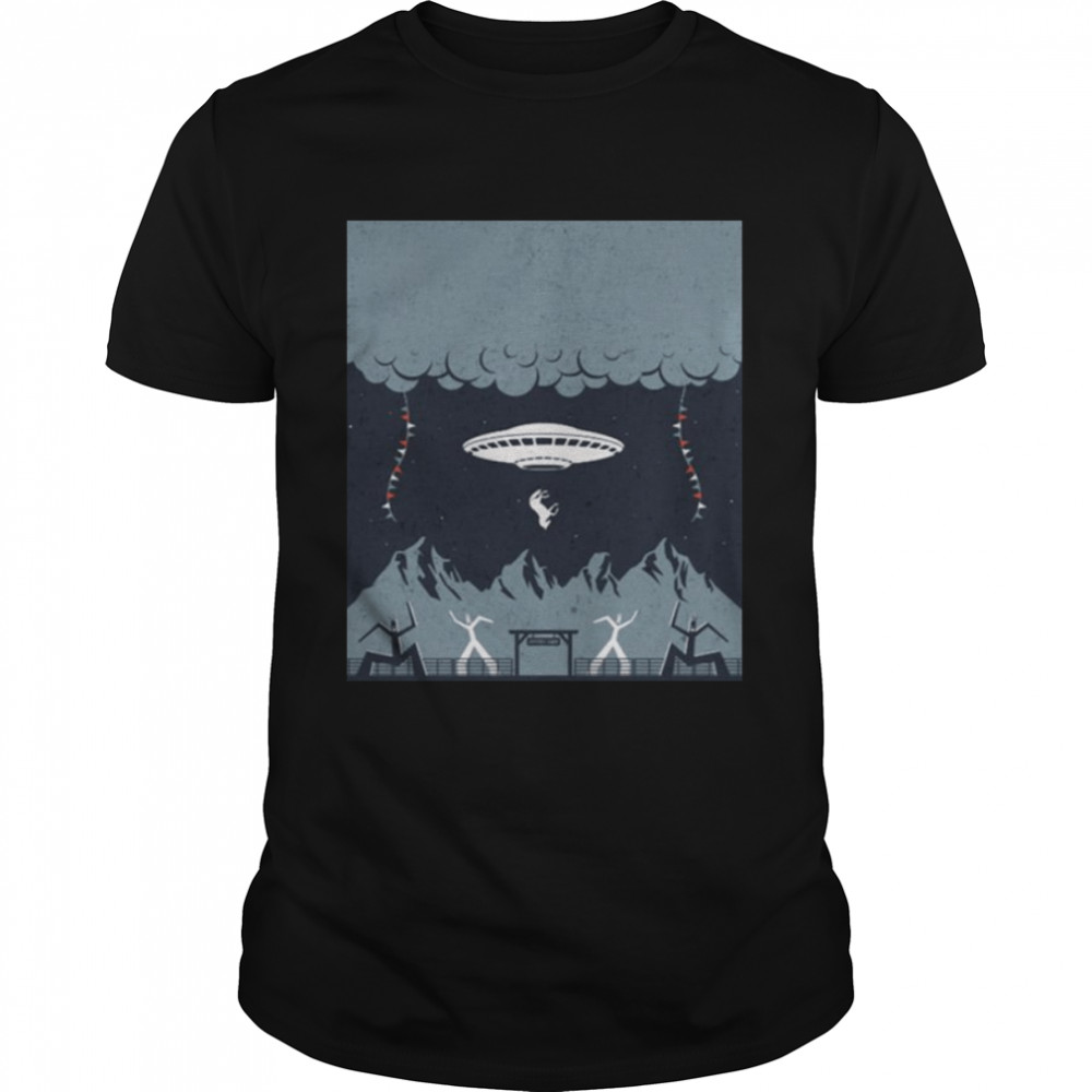 Dark Night Design Nope Movie 2022 shirt Classic Men's T-shirt