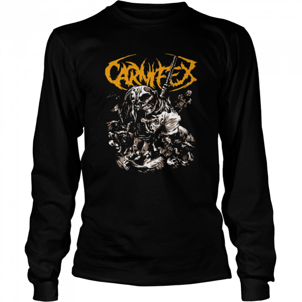 Deathcore Carnifex Rock Band shirt Long Sleeved T-shirt