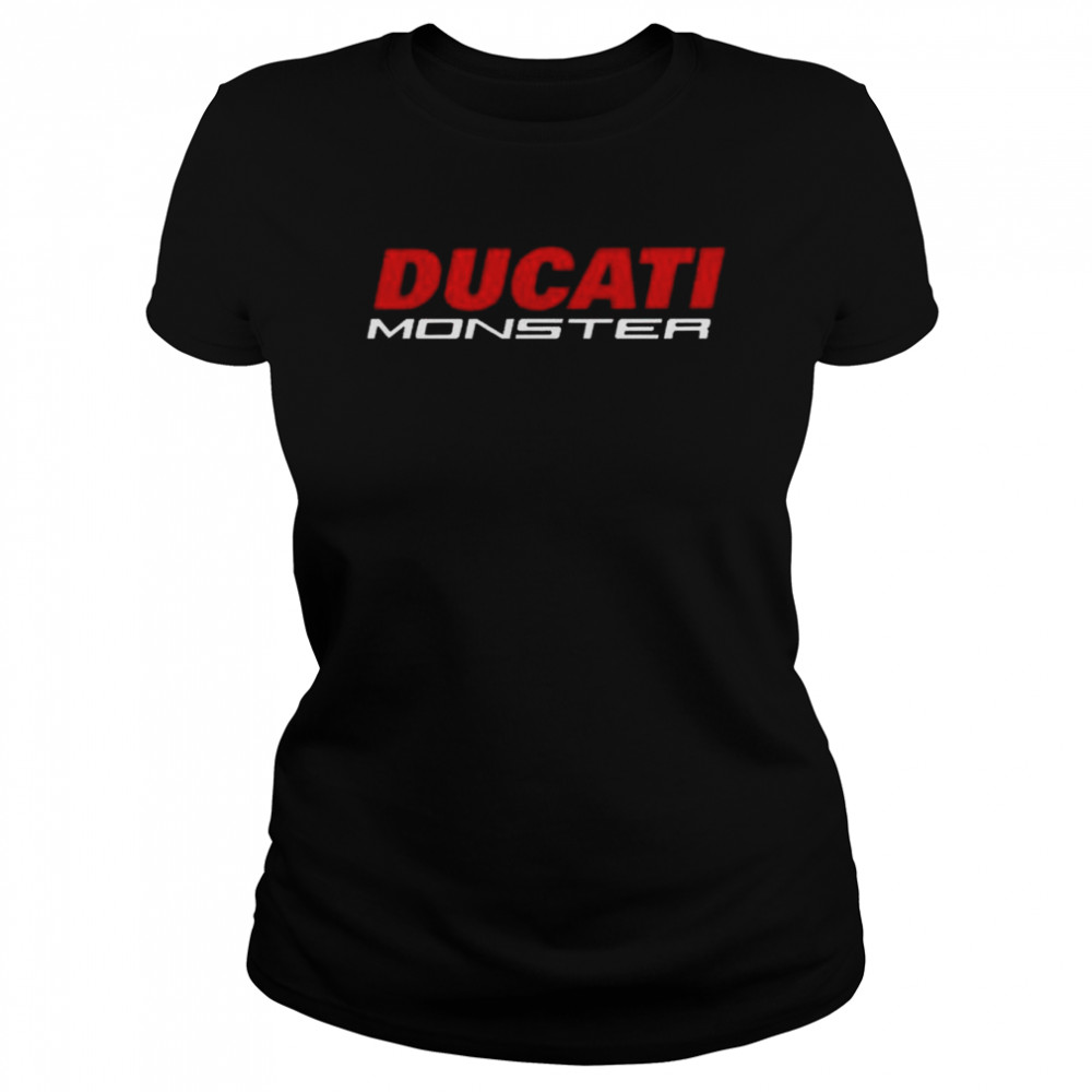 Ducati Monster Of Bike Motorcycle Scrambler Panigale Superbike Hypermotard Racing T- Classic Women's T-shirt
