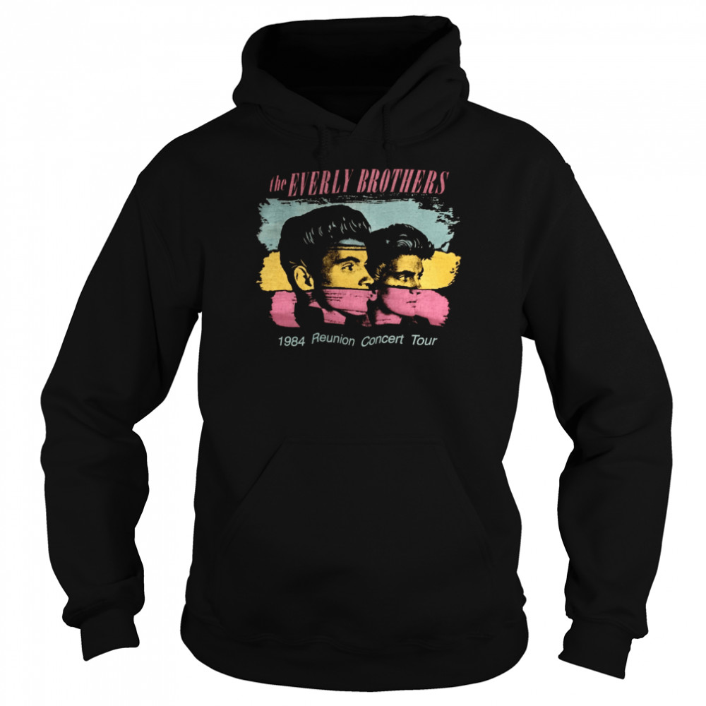Everly Brothers 1984 Reunion Tour  Unisex Hoodie