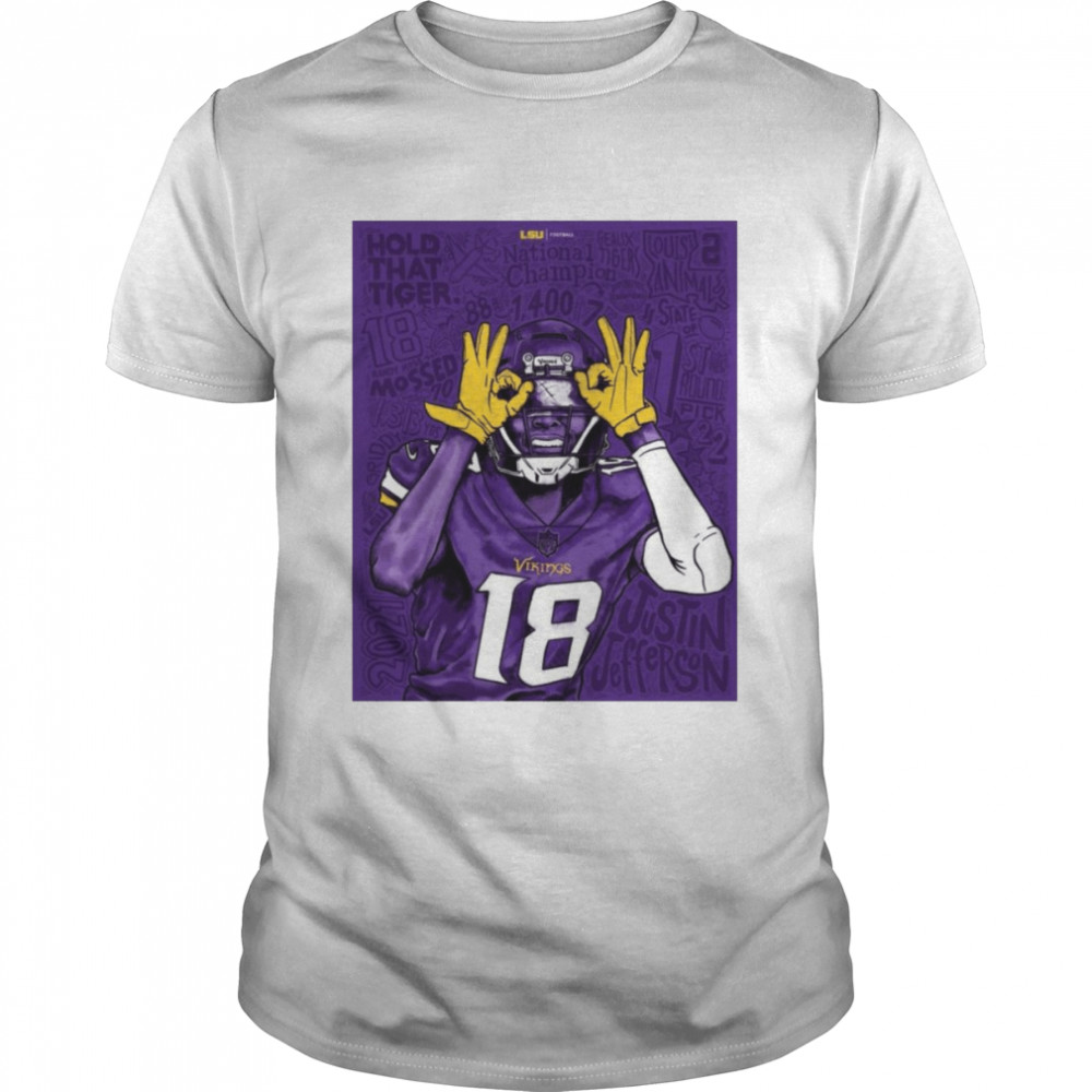 Justin Jefferson Minnesota Vikings JJettas2 Oroy Jjets shirt Classic Men's T-shirt