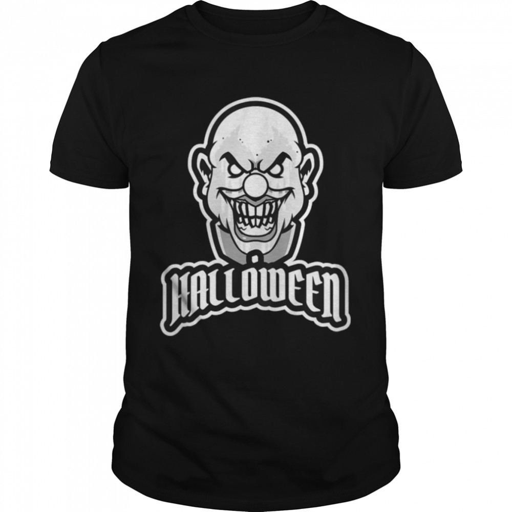 Kids Black Girls Halloween Shirt Bold Dude Halloween T-Shirt B0B82GGHLD