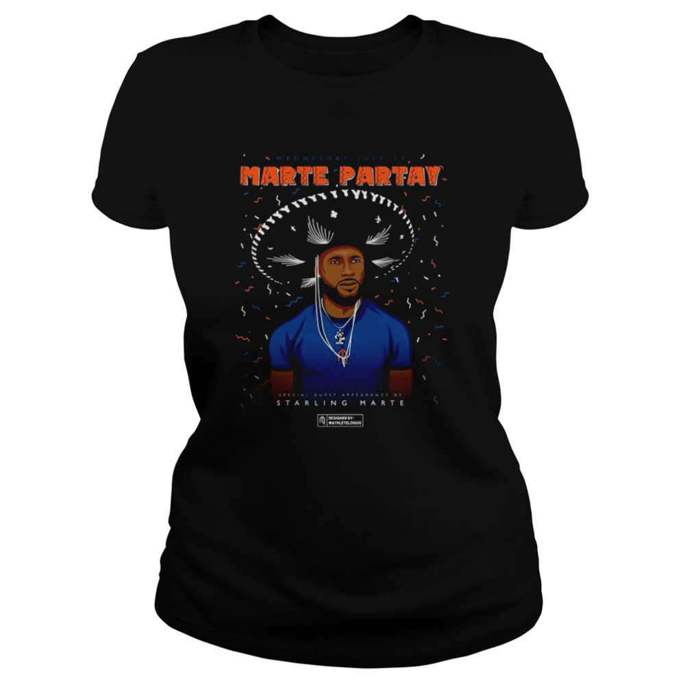 Marte Partay special guest appearance by Starling Marte shirt Classic Women's T-shirt