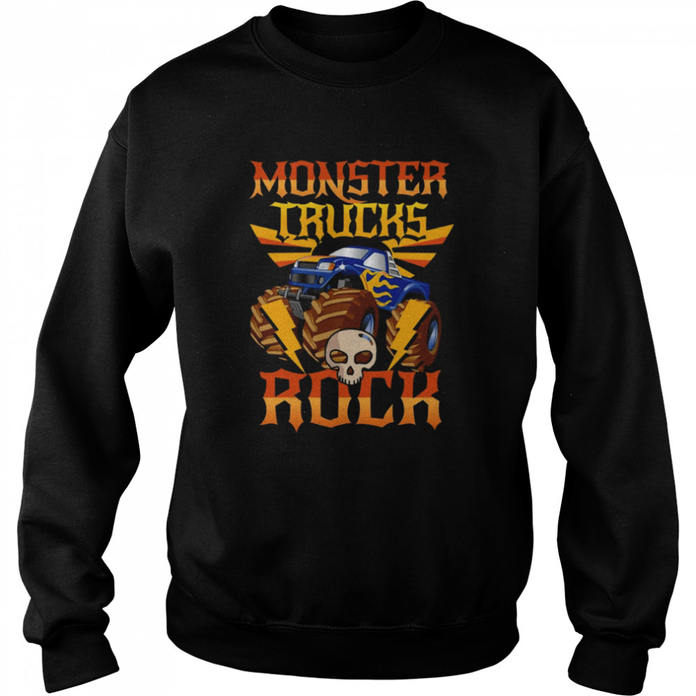 Monster Truck Car Lover T- Unisex Sweatshirt