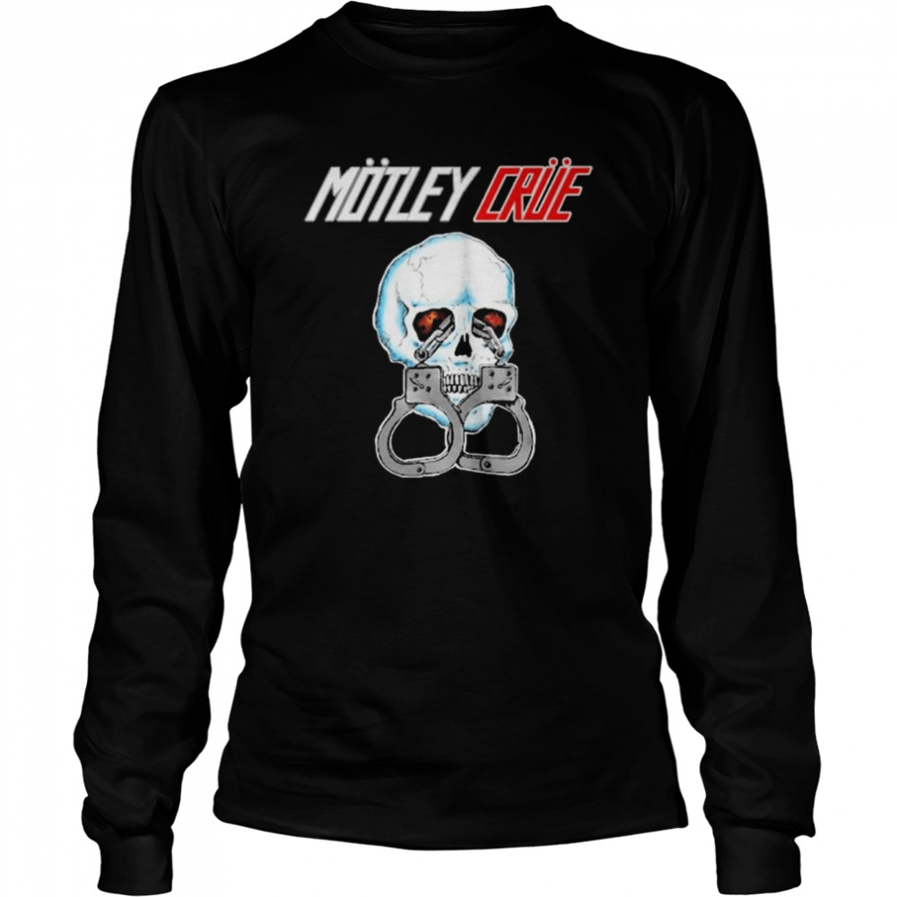 Motley Crue 1983 Boys In Action Replica Tour  Long Sleeved T-shirt