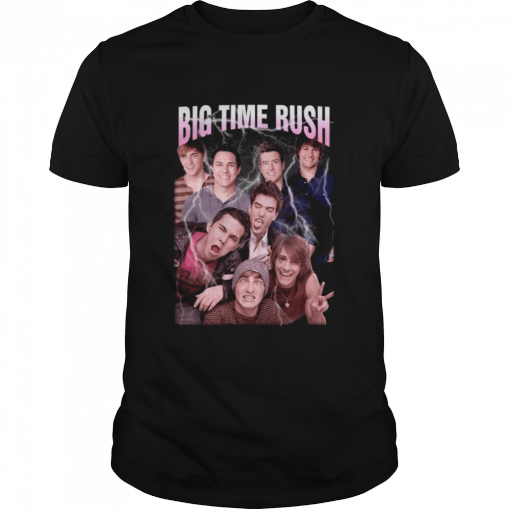 New 2022 Tour Art Big Time Rush Forever Tour shirt Classic Men's T-shirt