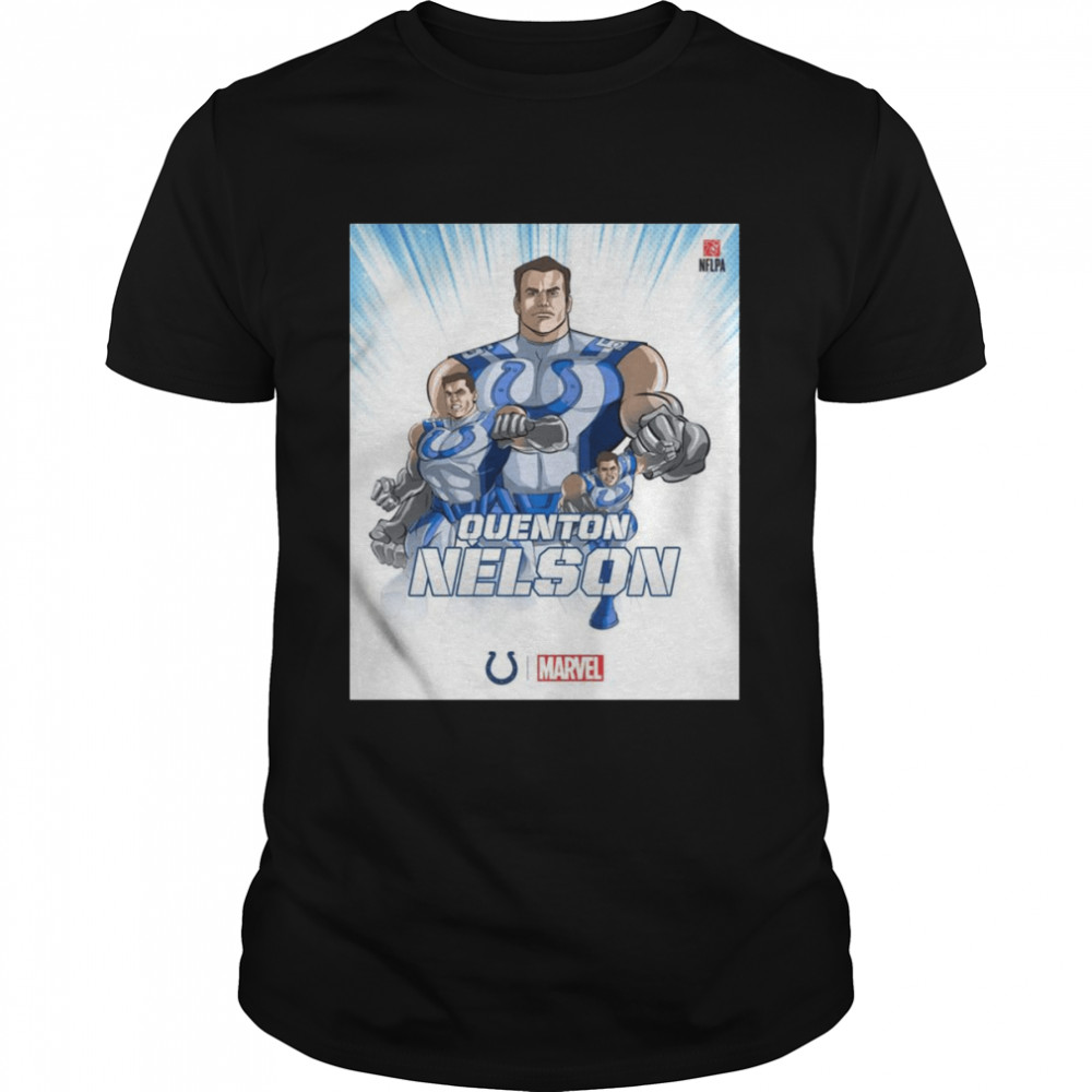 NFL Marvel Quenton Nelson Indianapolis Colts 2022 shirt