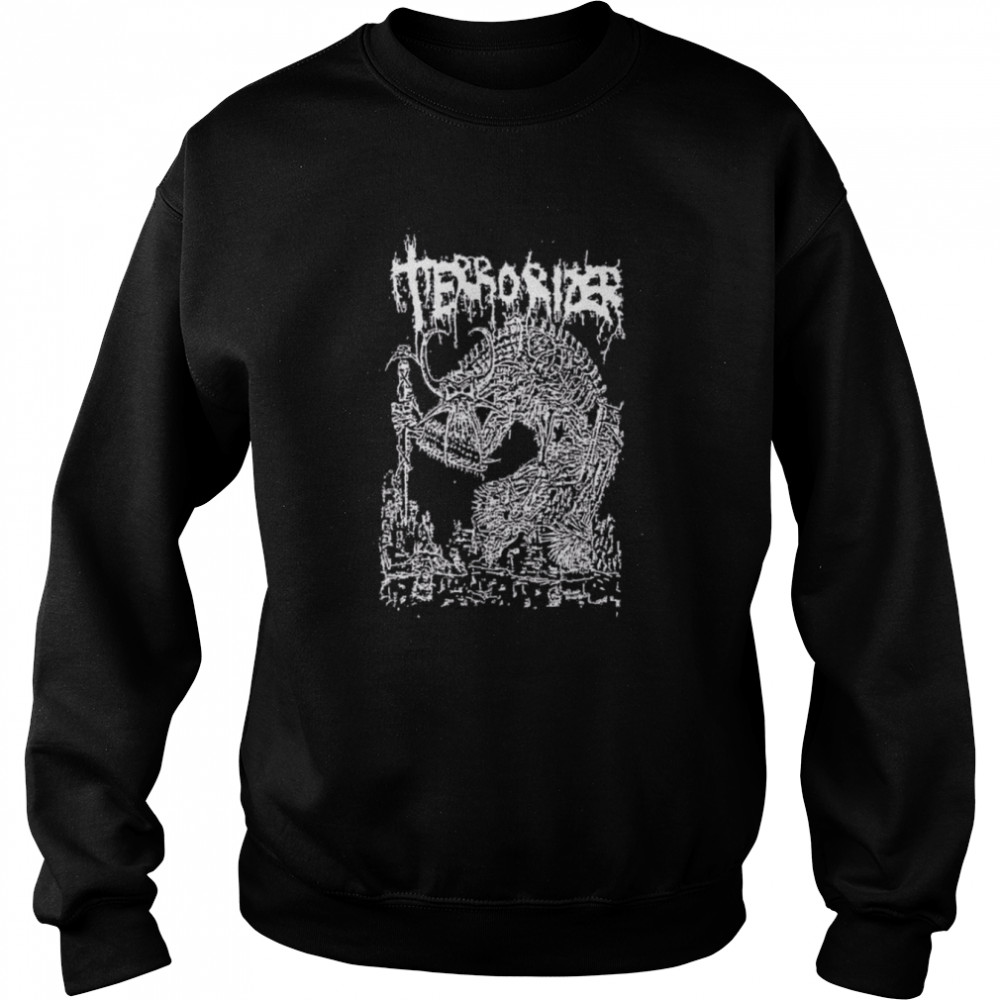 Retro Art Terrorizer Rock Band shirt Unisex Sweatshirt