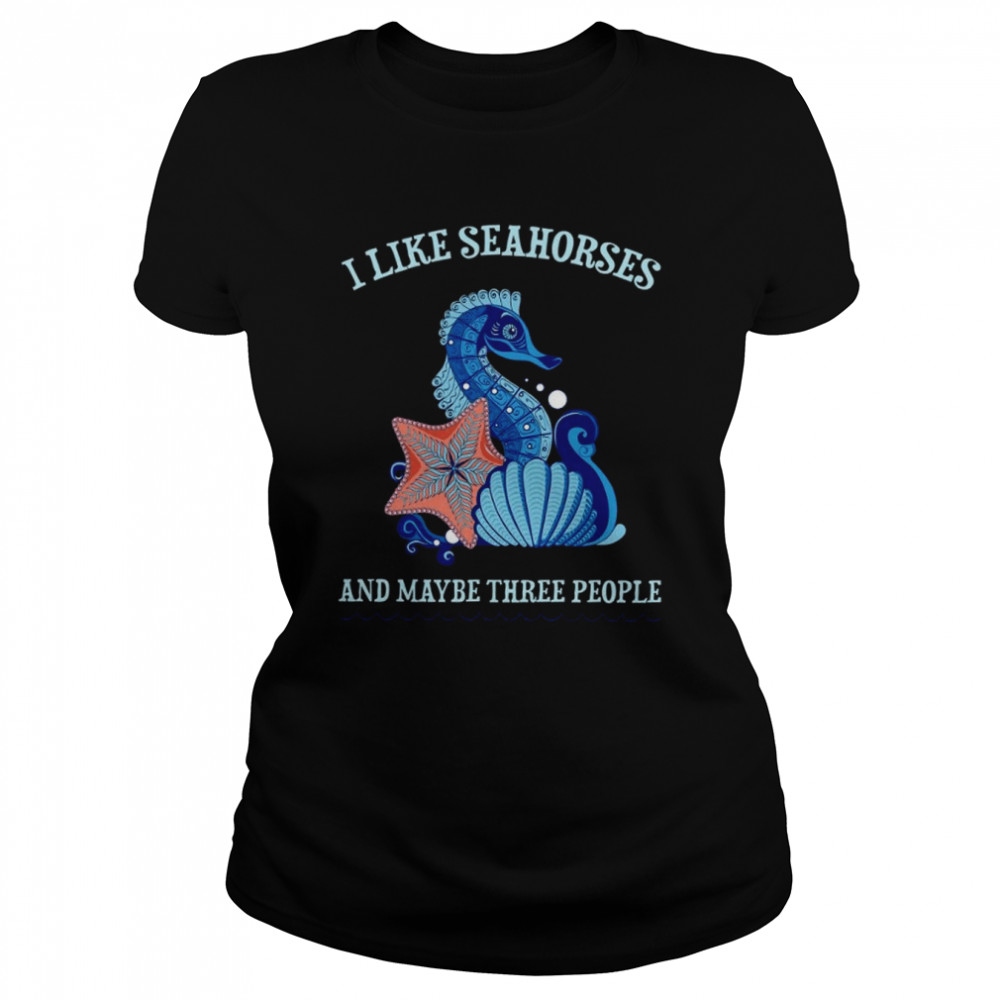 Seahorse Lover T- Classic Women's T-shirt