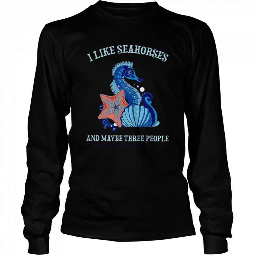 Seahorse Lover T- Long Sleeved T-shirt