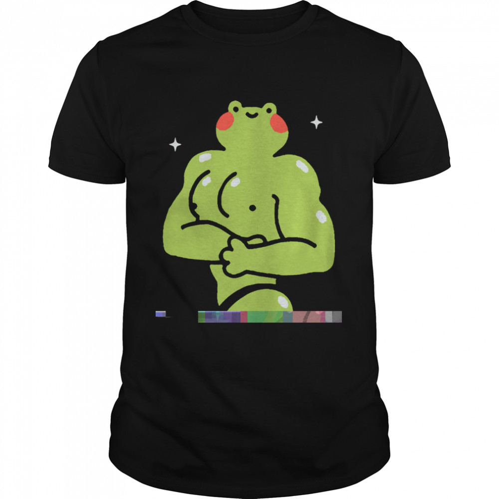 Buff frog body gym T-shirt Classic Men's T-shirt