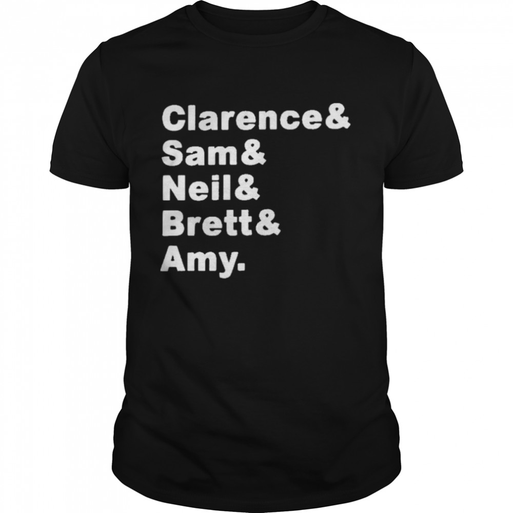 Clarence Sam Neil Brett Amy  Classic Men's T-shirt