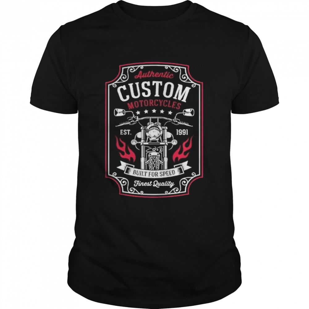 Custom motorcycle Shirt