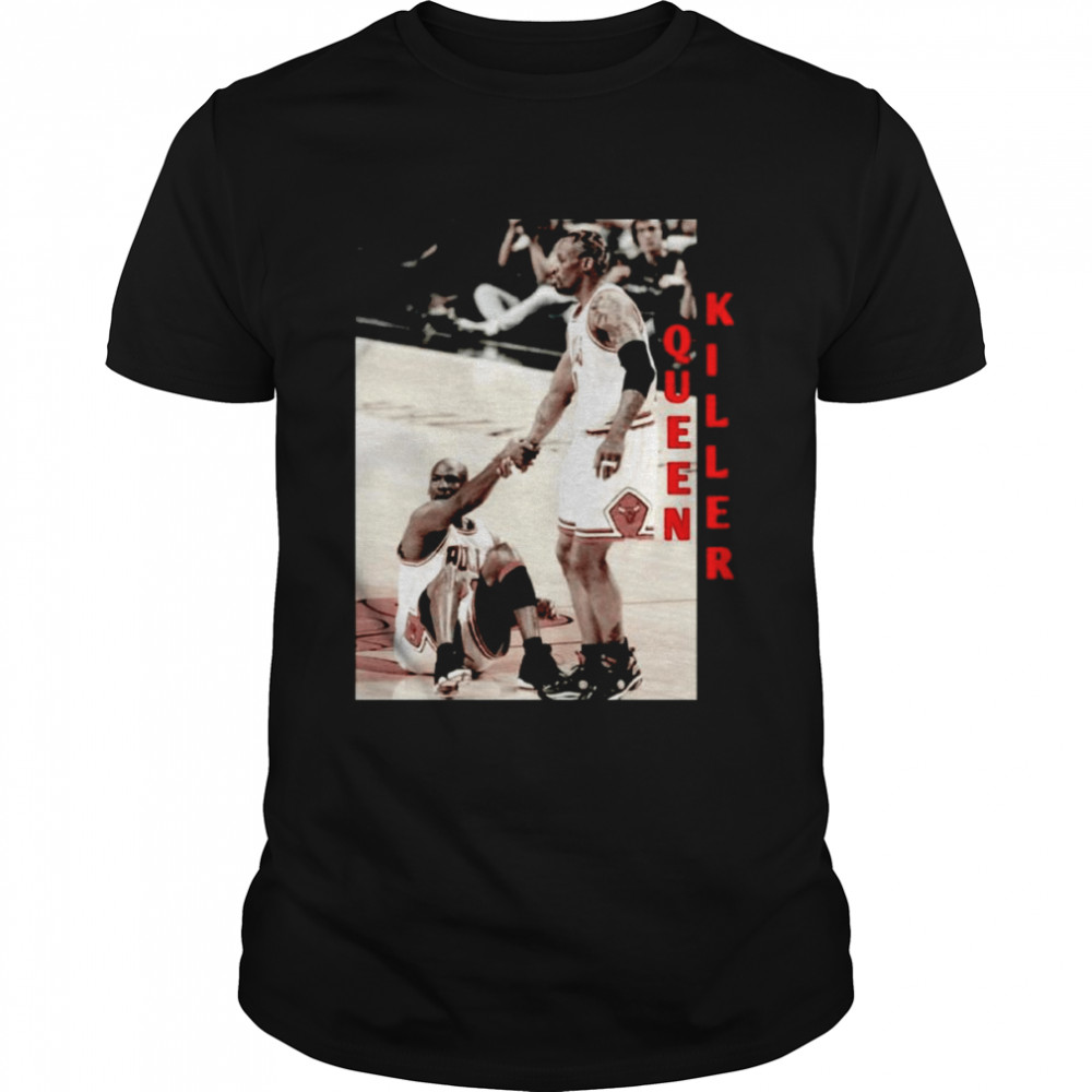 Dennis Rodman Respect MJ Shirt