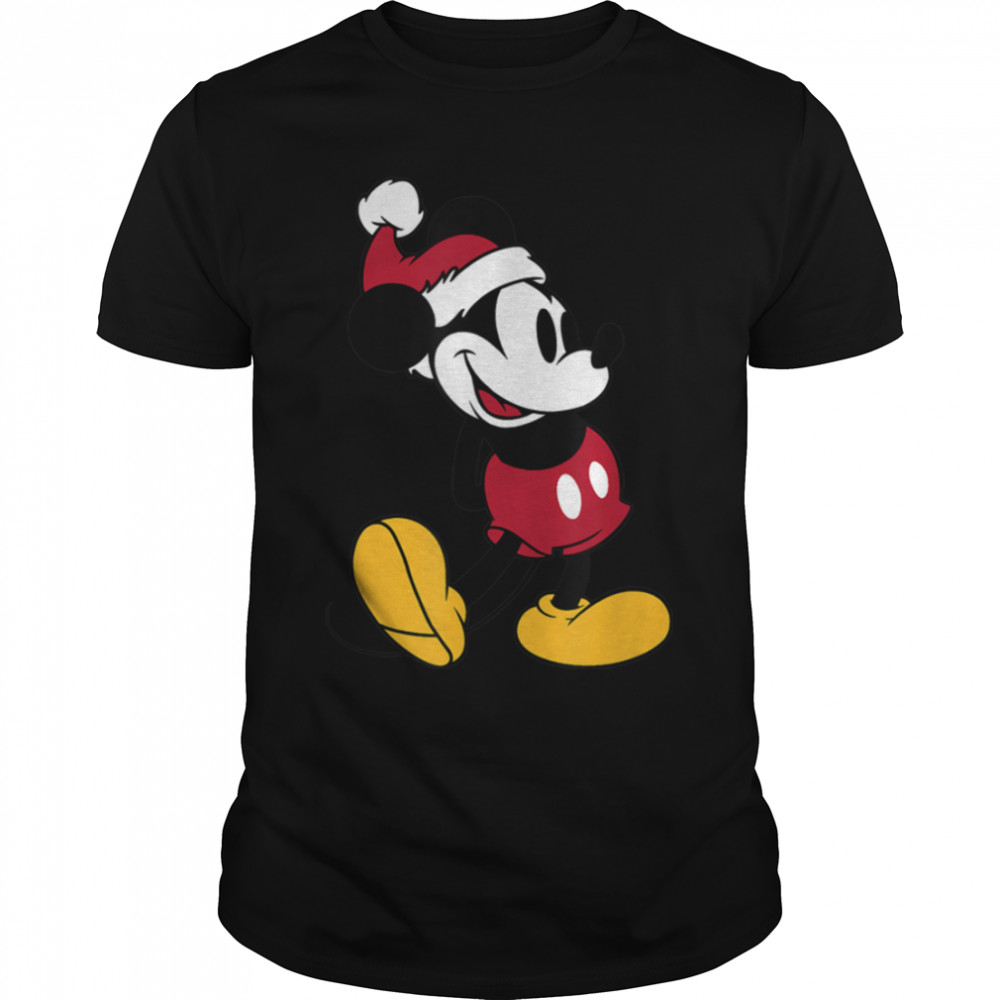 Disney Classic Mickey Mouse Holiday T-Shirt B07KW391HD