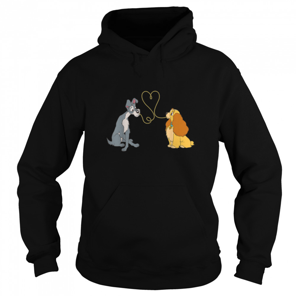 Disney Lady and The Tramp Bella Notte T- B07SQ3RD7S Unisex Hoodie