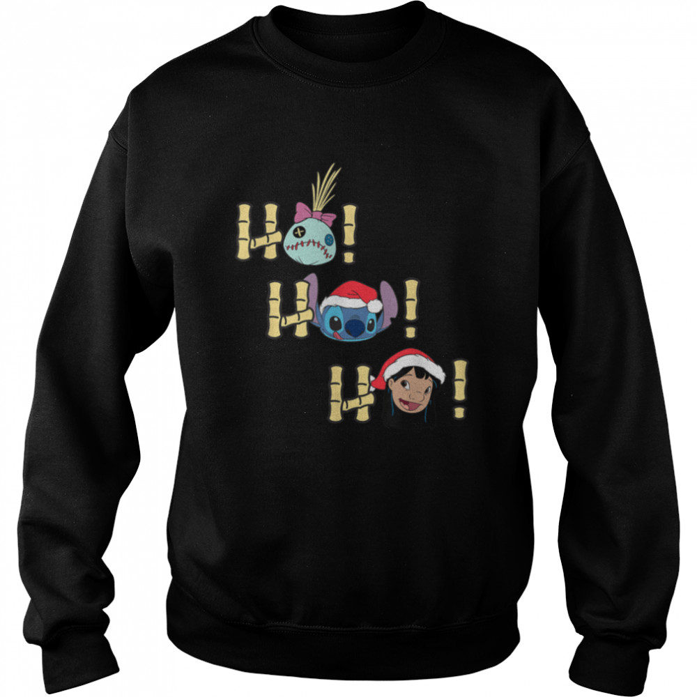 Disney Lilo and Stitch Ho Ho Ho Holiday T- T- B07MQZJSMV Unisex Sweatshirt