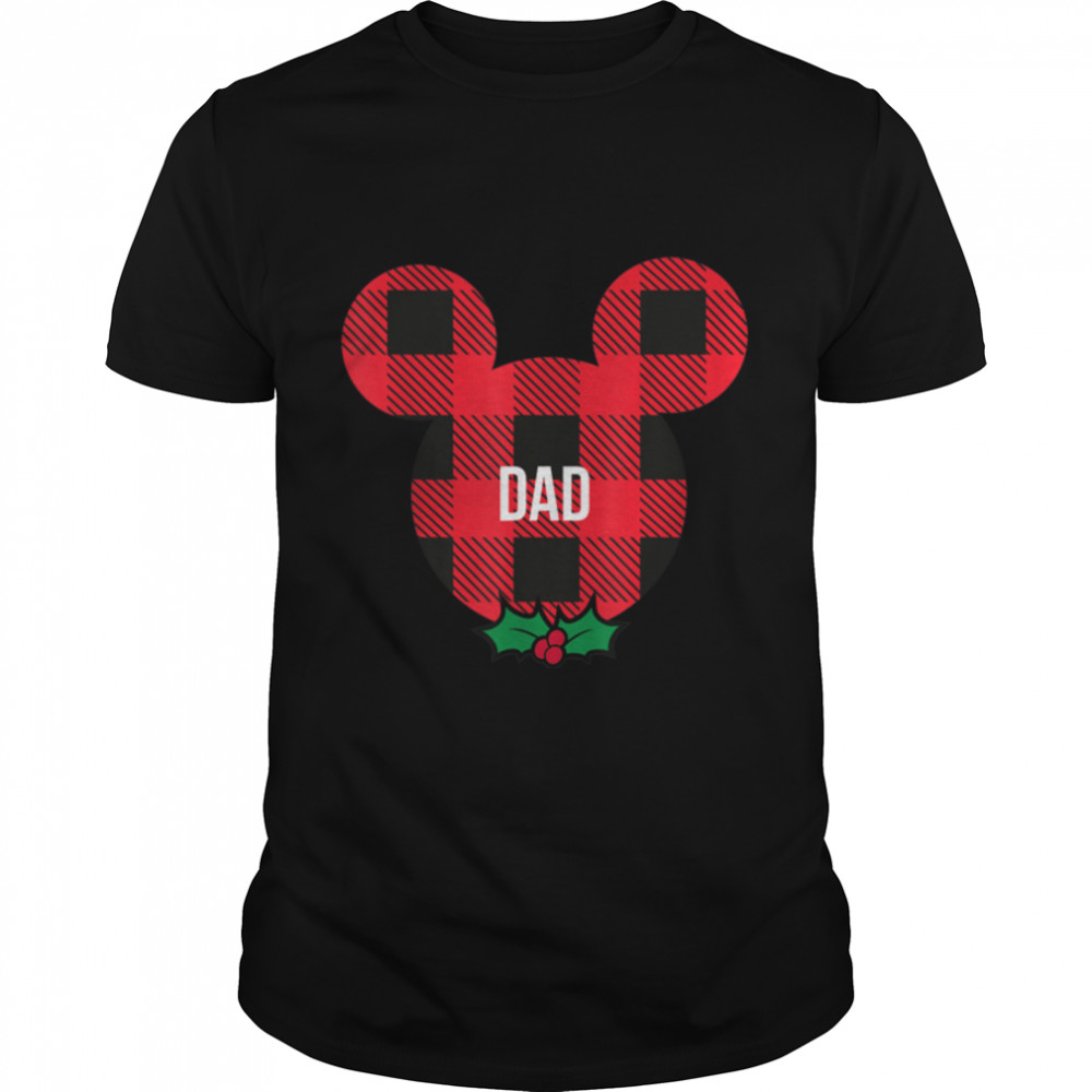 Disney Mickey Mouse DAD Holiday Family T-Shirt T-Shirt B07M8P8DV2