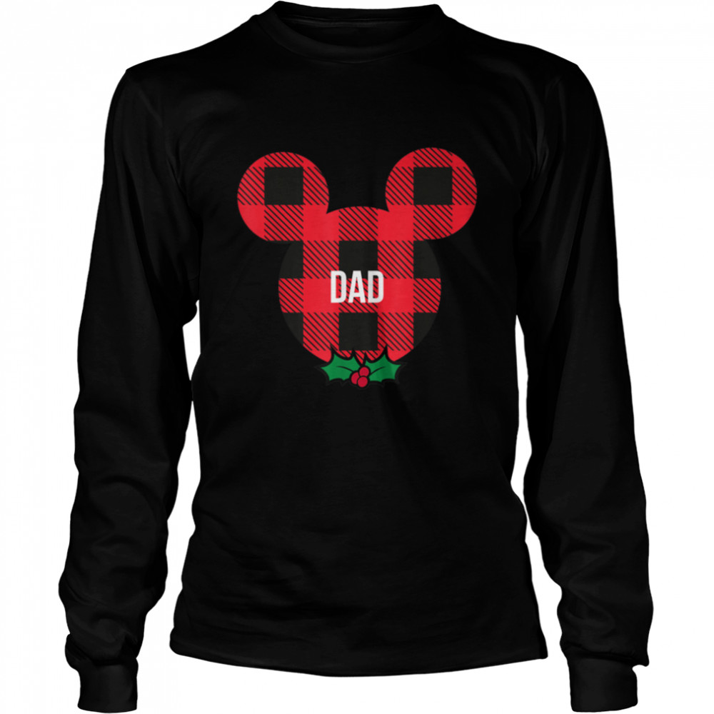 Disney Mickey Mouse DAD Holiday Family T- T- B07M8P8DV2 Long Sleeved T-shirt