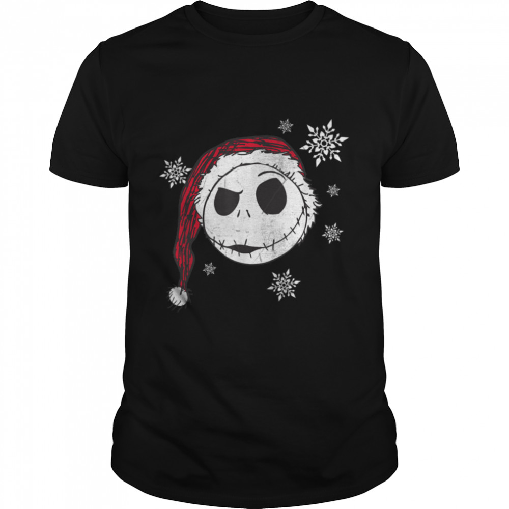 Disney Nightmare Before Christmas Snowflake Holiday T-Shirt B07KVKCN84