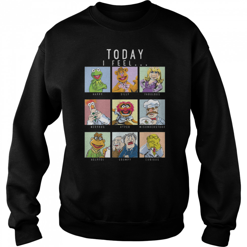 Disney The Muppets Today I Fell Box Up T- B08P4S6S37 Unisex Sweatshirt
