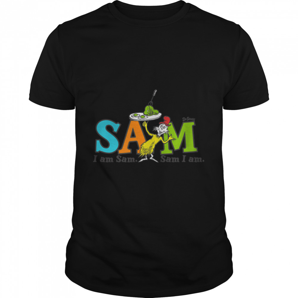Dr. Seuss Green Eggs and Ham SAM T-Shirt B0816ZKJTX