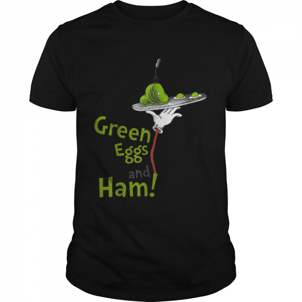 Dr. Seuss Green Eggs and Ham Title T-Shirt B0816XM84B