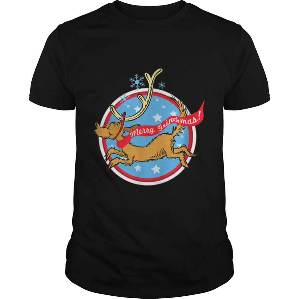 Dr. Seuss Max Merry Grinchmas T-shirt B07PCMPSXF