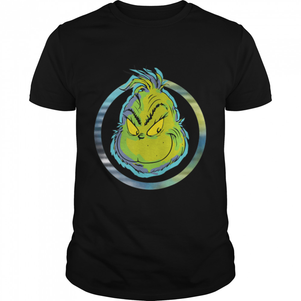 Dr. Seuss Watercolor Grinch T-shirt B07PD47RV2