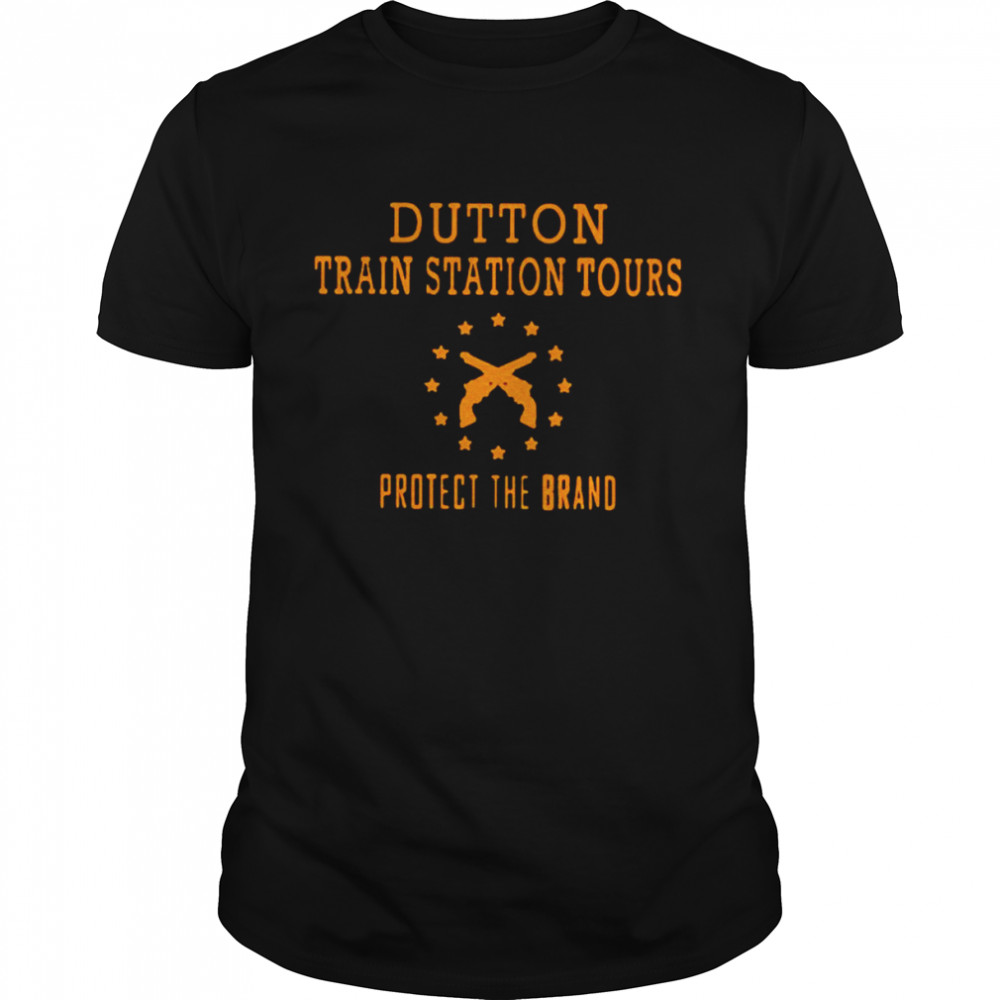 Dutton train station tours protect the brand shirt