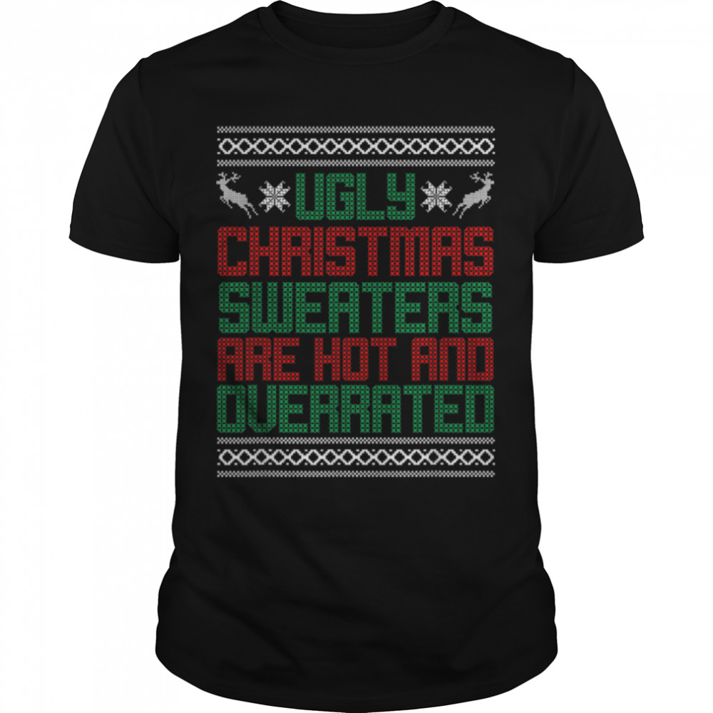 Funny Christmas Shirt for Ugly Sweater Party Men Women Kids B07PL74FLB