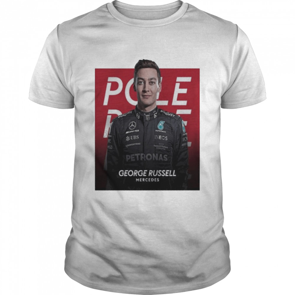 George Russell Pole Position Hungarian GP shirt Classic Men's T-shirt