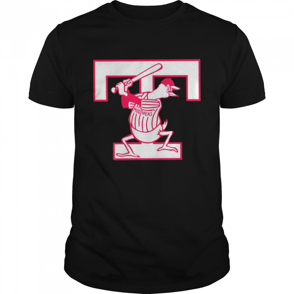 Toledo Mud Hens Baseball team logo T-shirt