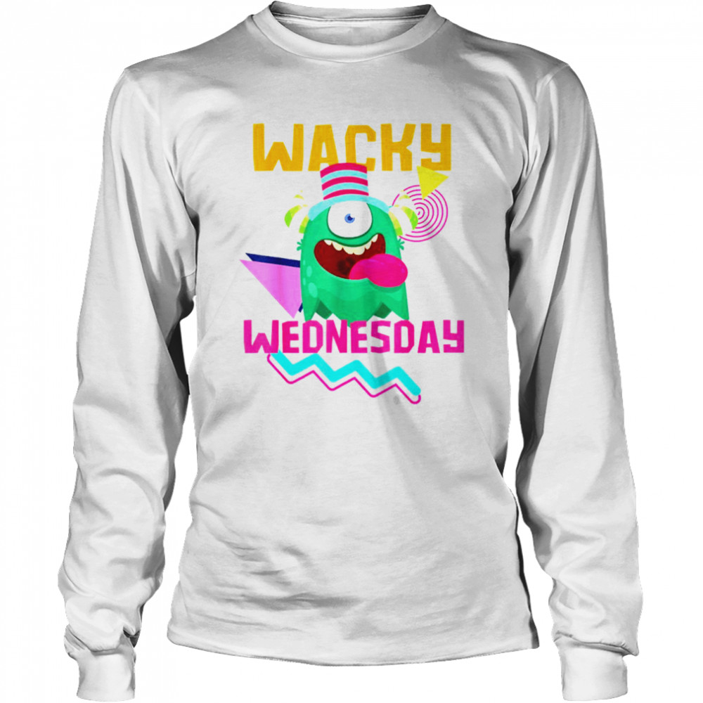 Wacky Wednesday Mismatch Day Kid T- Long Sleeved T-shirt