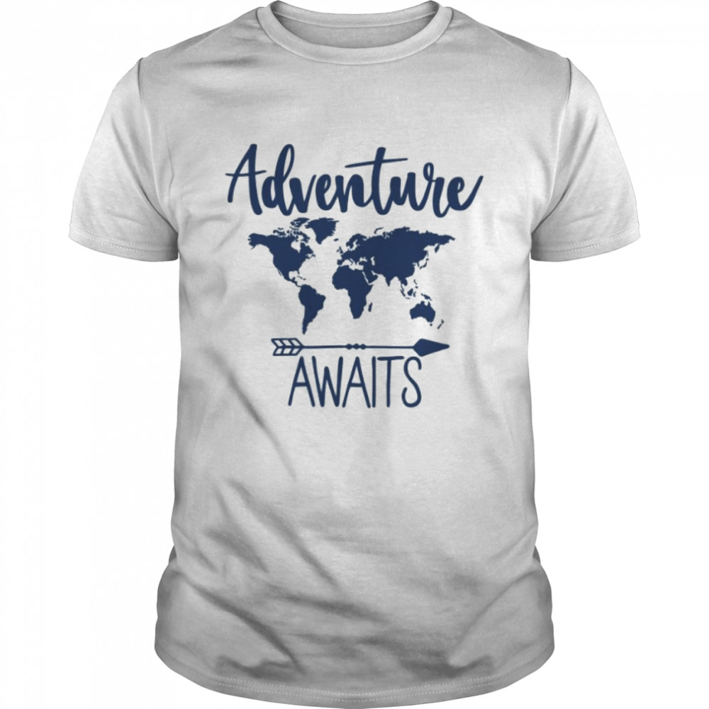 Adventure Awaits  Classic Men's T-shirt