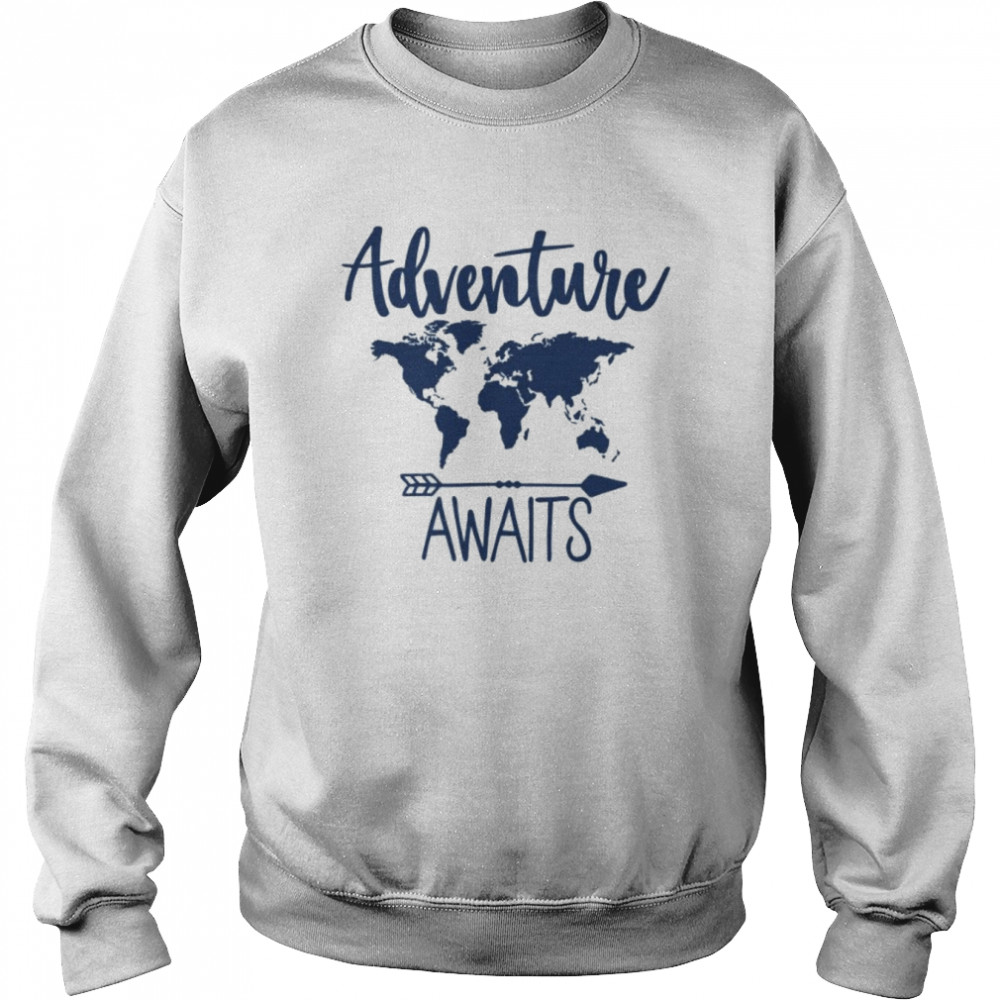Adventure Awaits  Unisex Sweatshirt