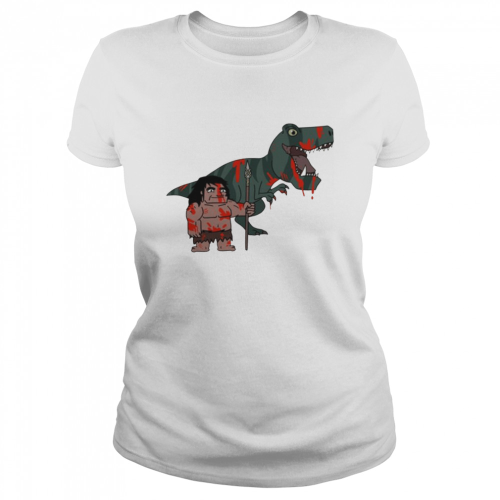 Animated Spear And Fang shirt Classic Women's T-shirt