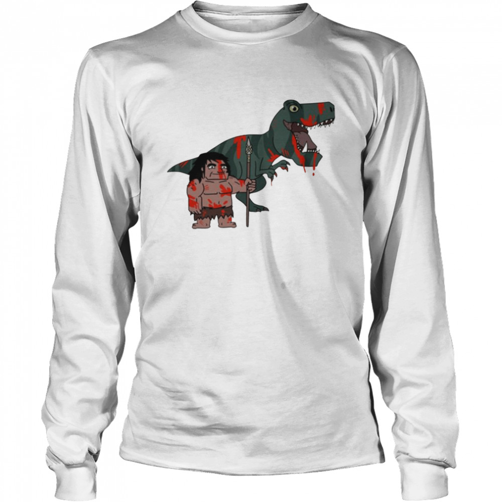 Animated Spear And Fang shirt Long Sleeved T-shirt