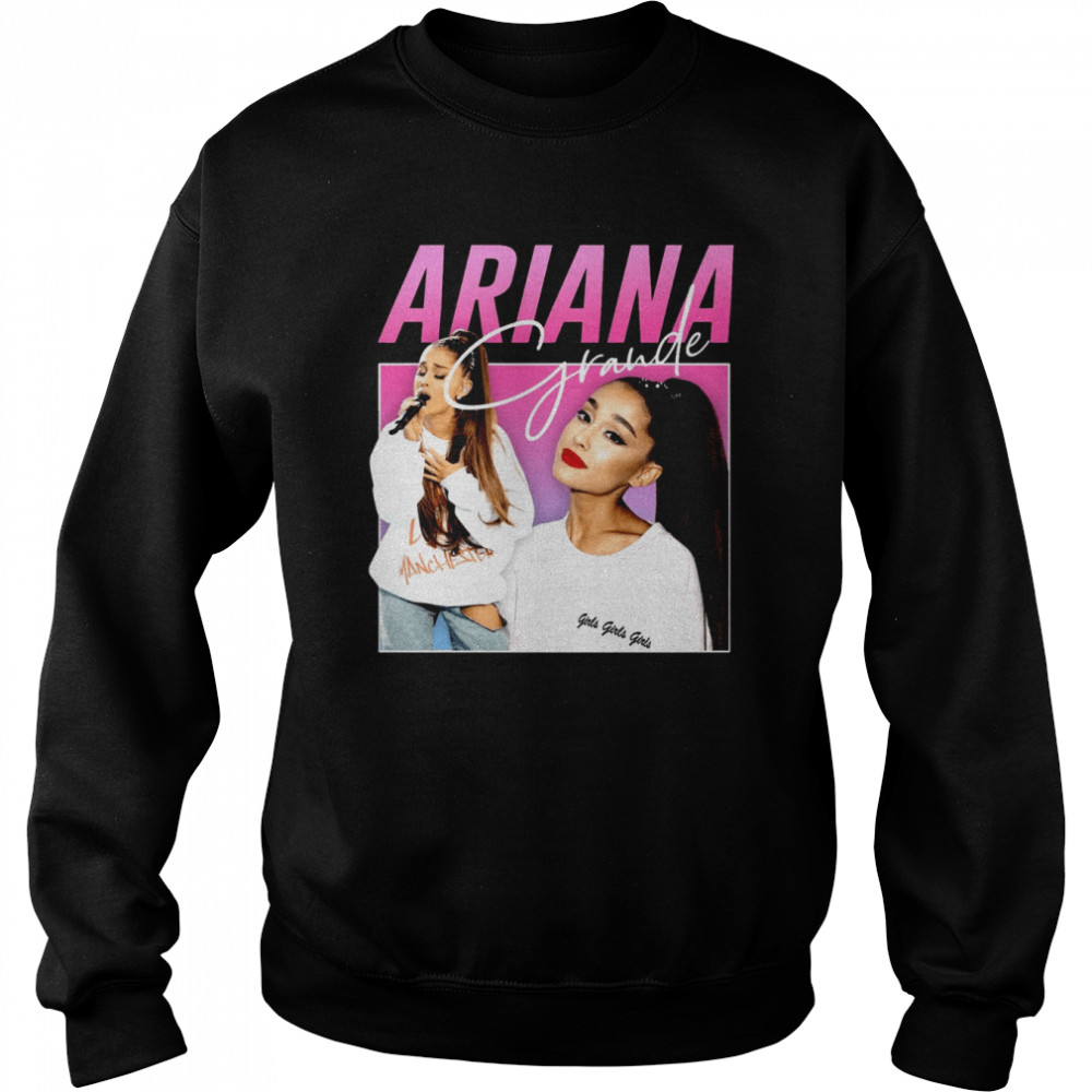Ariana Grande Retro Throwback shirt Unisex Sweatshirt