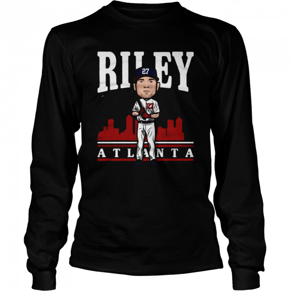 Atlanta Austin Riley Baseball shirt Long Sleeved T-shirt