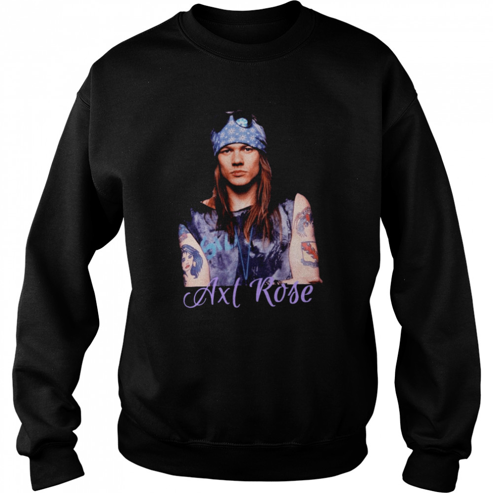 Axl Rose Singer Pop Rock Art shirt Unisex Sweatshirt