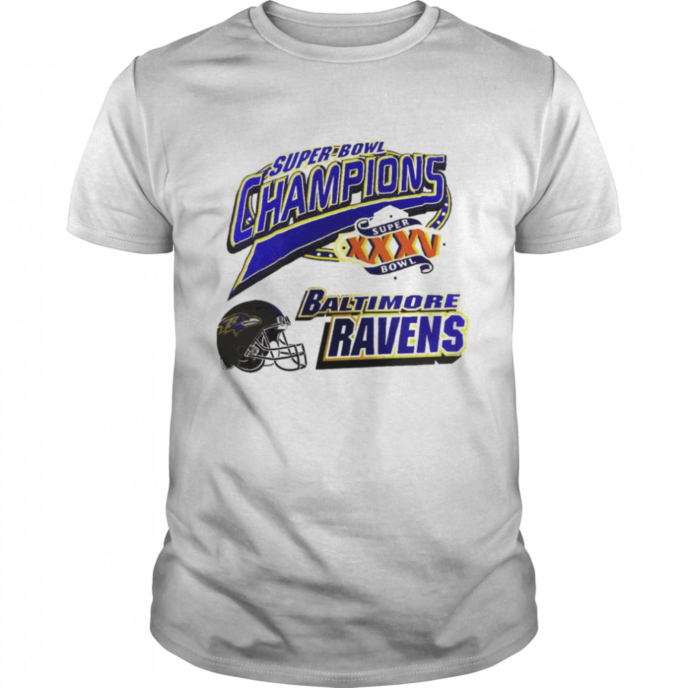 Baltimore Ravens Super Bowl Champions shirt Classic Men's T-shirt